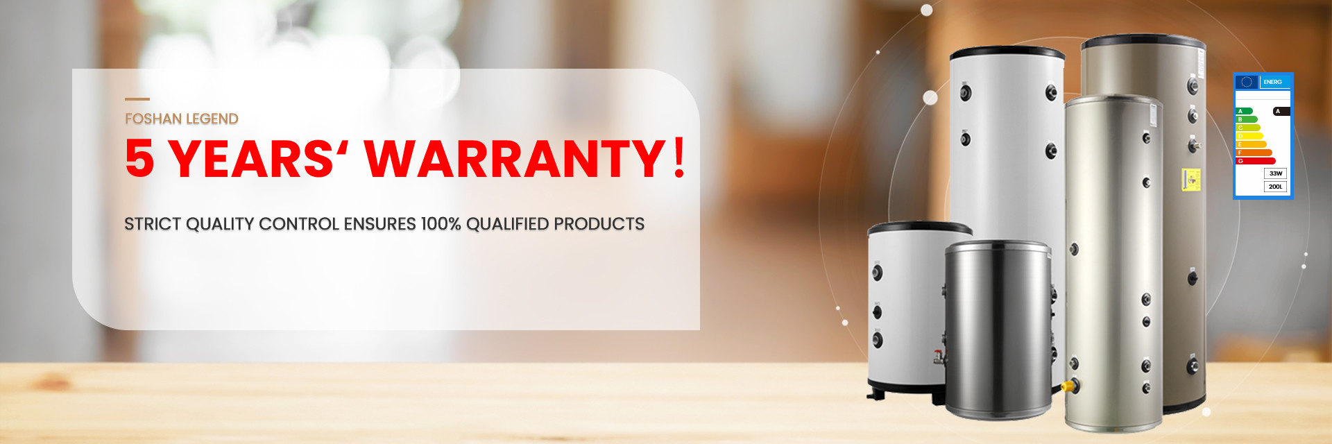 kualitas Tangki Air Pompa Panas pabrik