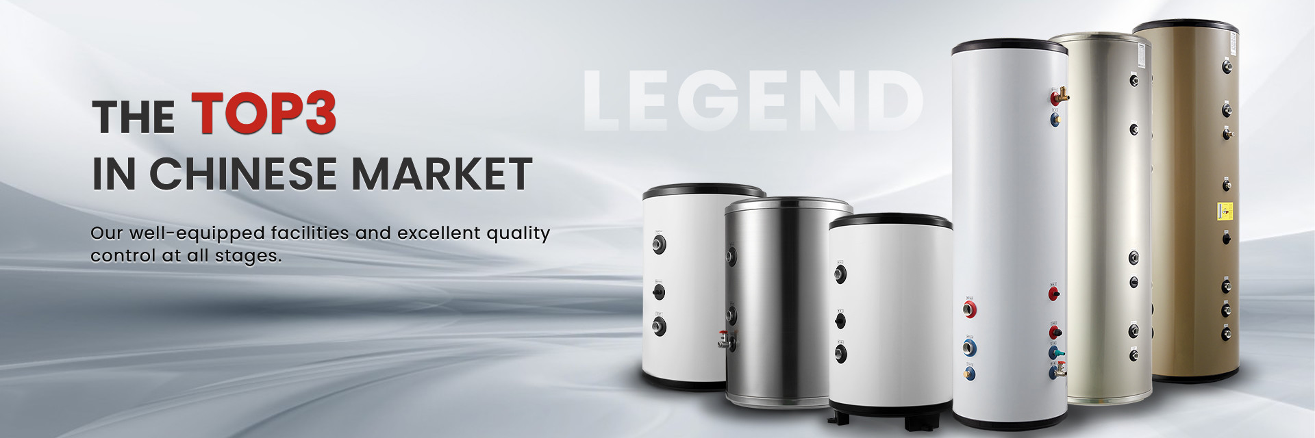 kualitas Tangki Air Pompa Panas pabrik